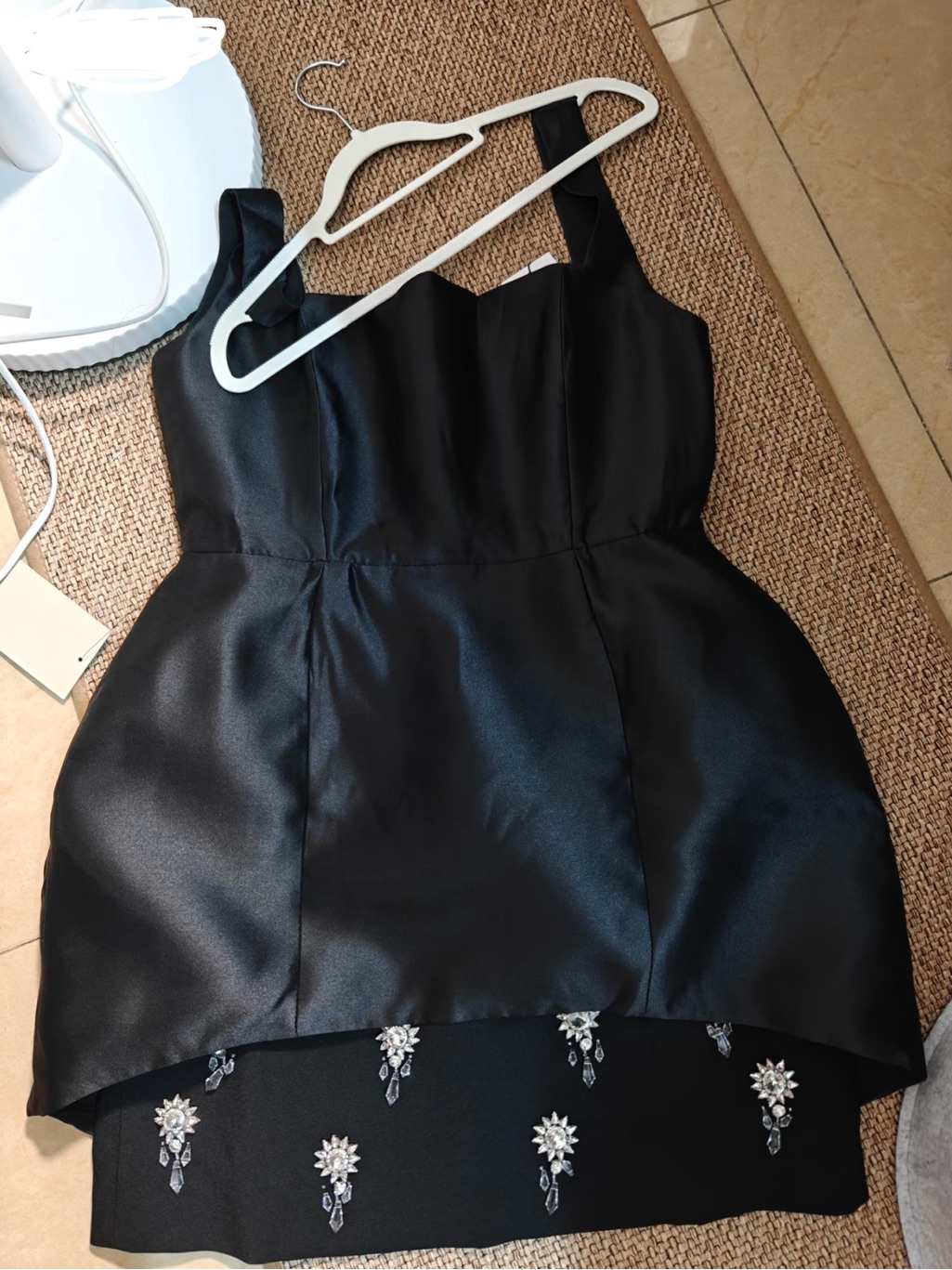 Oddmuse The Ultimate Square Neck Embellished Mini Dress — image 2 of 5